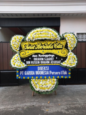 Papan Bunga Duka di Nagraksari